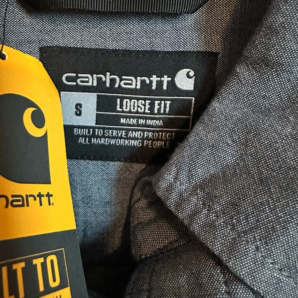 Carhartt Blue Chambray Shirt - Picture 4 of 6